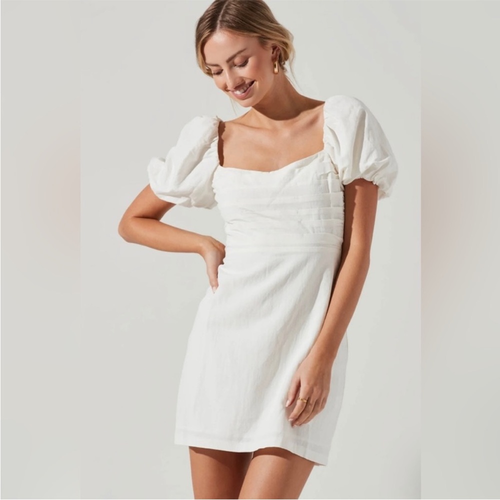 ASTR the label white dress